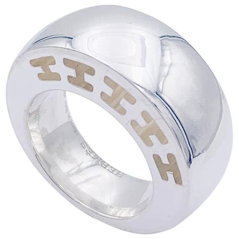 bague hermes argent occasion|Bague en argent Hermès Argenté taille 50 MM en Argent.